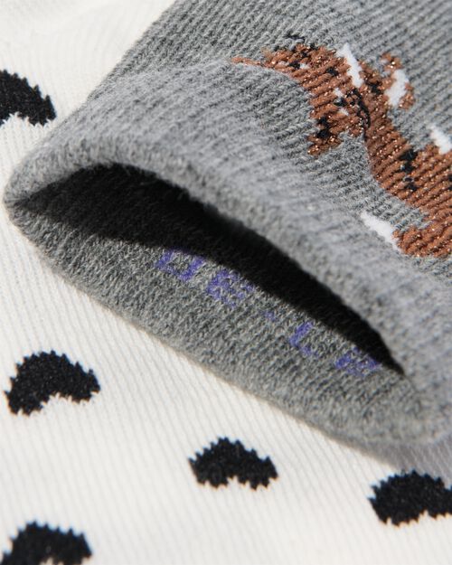 5 paires de chaussettes enfant avec du coton blanc