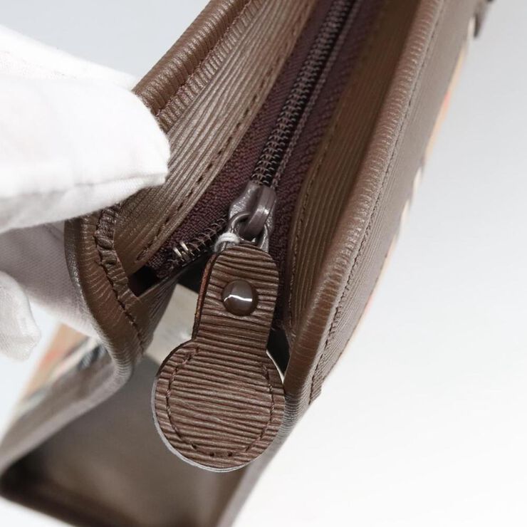 Burberry Vintage Burberry Clutch Beige