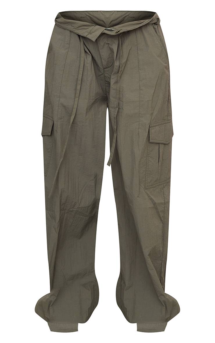 Pantalon Cargo Oversize En Tissu Parachute