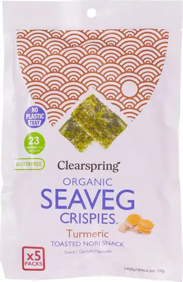 Seaveg Crispies Turmeric Multipack