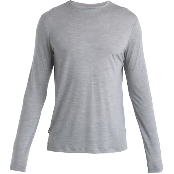 T-shirt randonnée ICEBREAKER M MERINO 125 COOL-LITE SPHERE III LS TEE METRO HEATHER