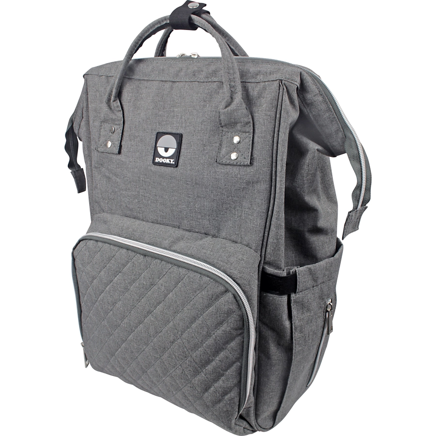 DOOKY Wickelrucksack Large Grey melange