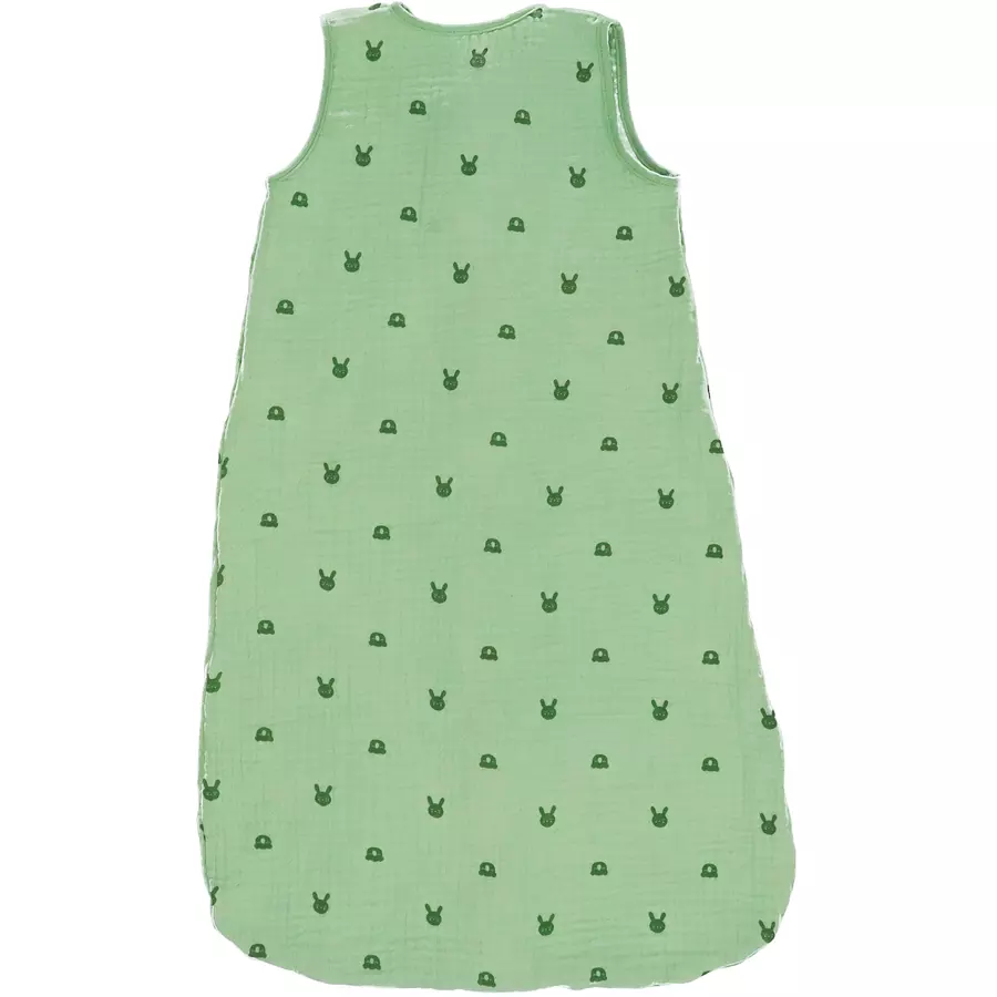 Sterntaler Musselin-Schlafsack Kinni+Kalla mittelgrün