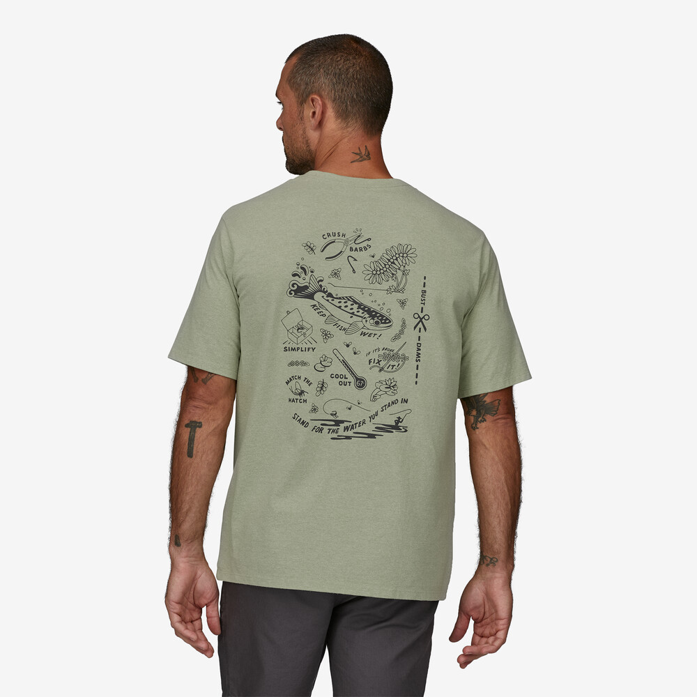 Herren Action Angler Verantwortungs-T-Shirt