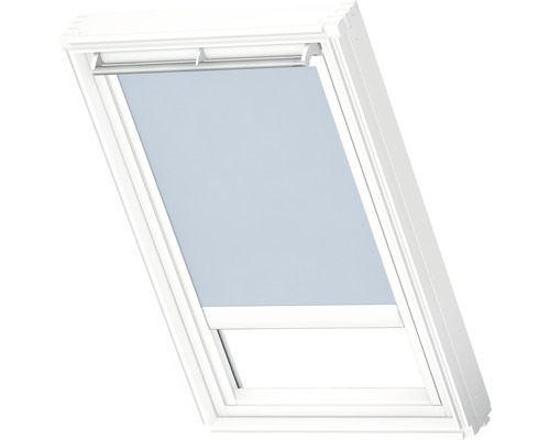 VELUX privacygordijnen, hemelsblauw, effen kleur, op zonne-energie, aluminium frame, RSL C02 4166S