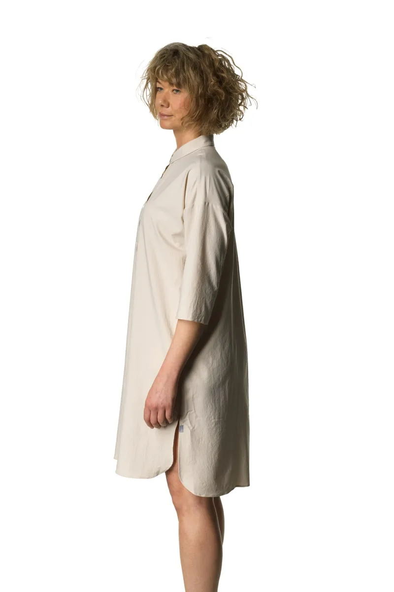Houdini Women's Route Shirt Dress Foggy Mountain