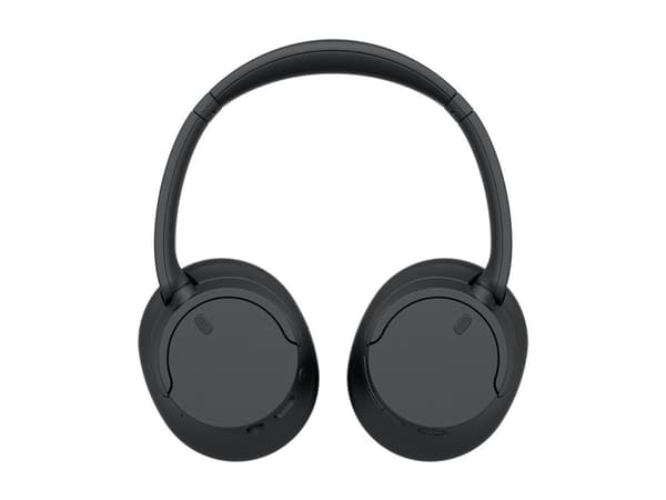 Sony WH-CH720N - Hodetelefoner med mikrofon - full størrelse - Bluetooth - trådløs, kablet - aktiv støydemping - 3,5 mm jakk - svart