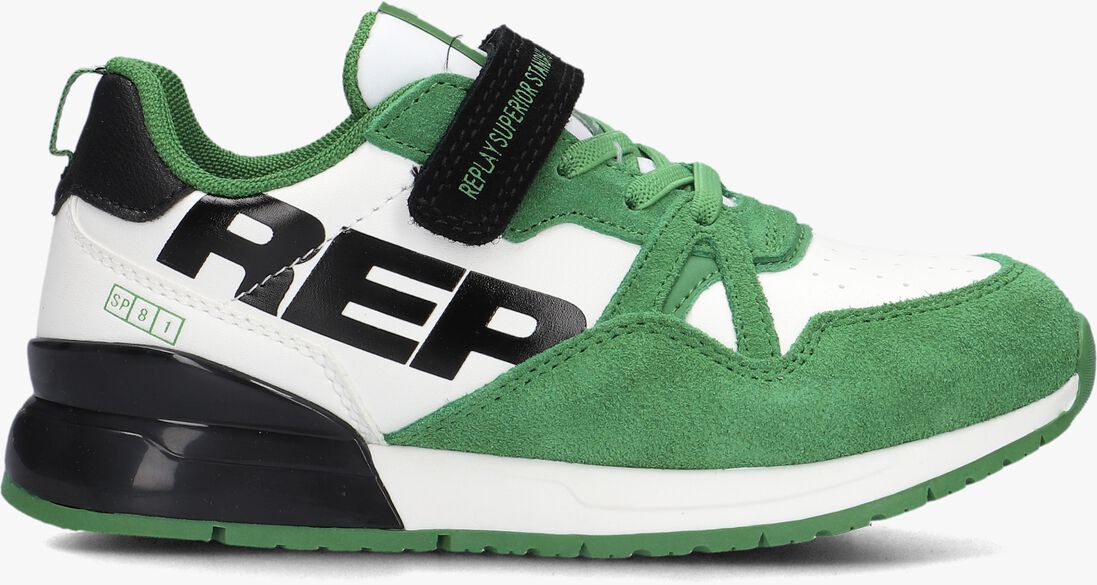 REPLAY groene replay lage sneakers shoot jr8
