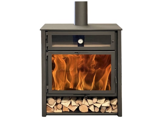 PANADERO - Poêle à bois modèle zeux four , 11 kw