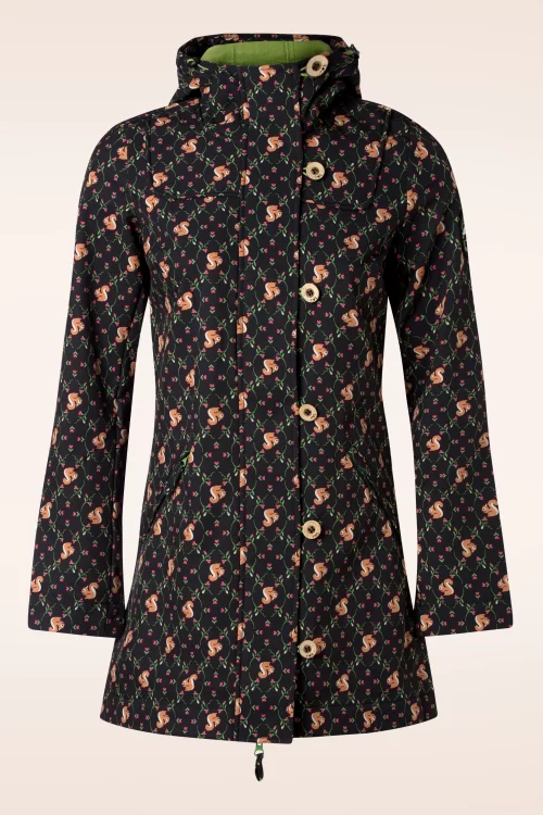 Blutsgeschwister Wild Weather softshell jack in mr and mrs squirrel