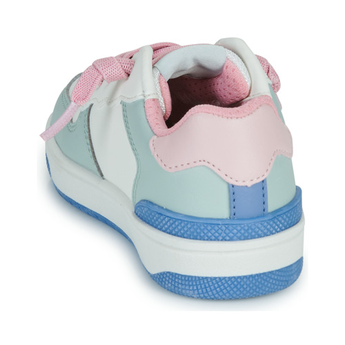 Geox - J WASHIBA GIRL - Blanc / Vert / Rose