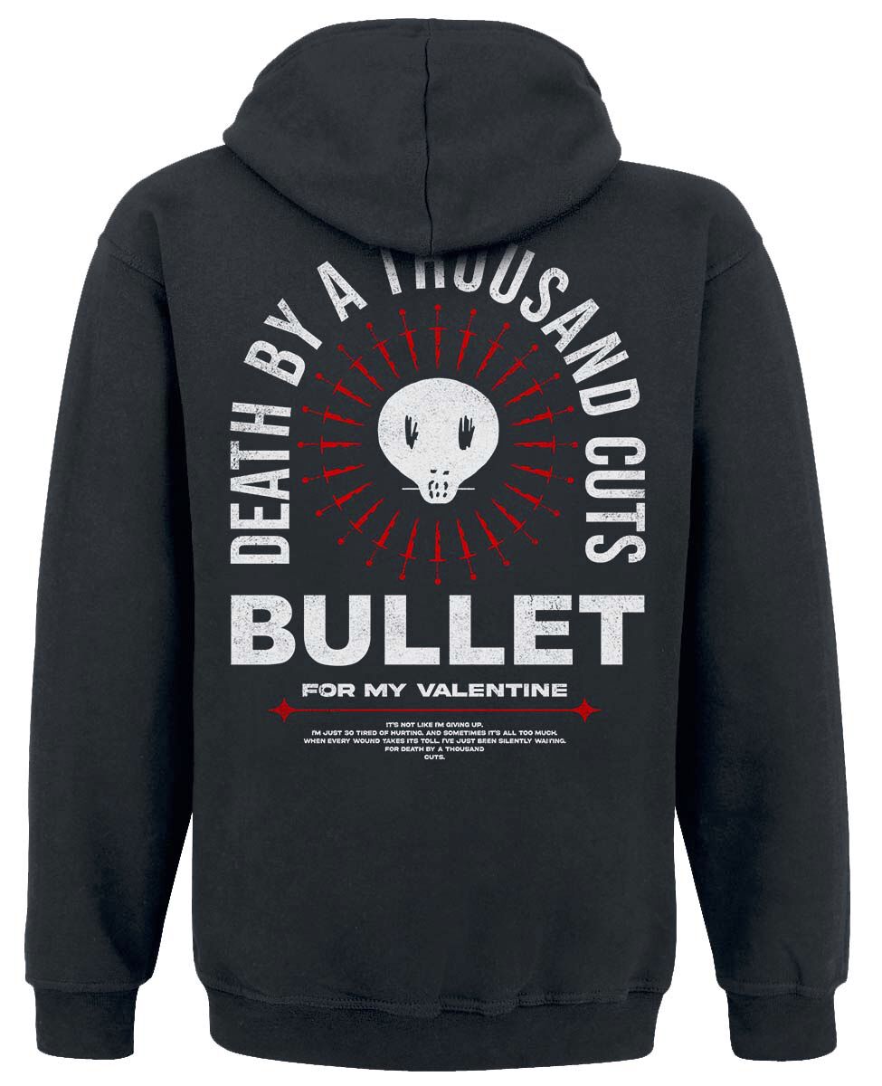 Death By A Thousand Cuts | Bullet For My Valentine Sweat-shirt à capuche