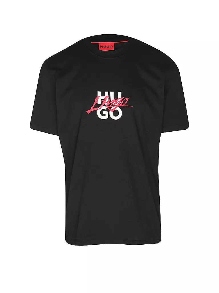 HUGO T-Shirt DLONGNY schwarz