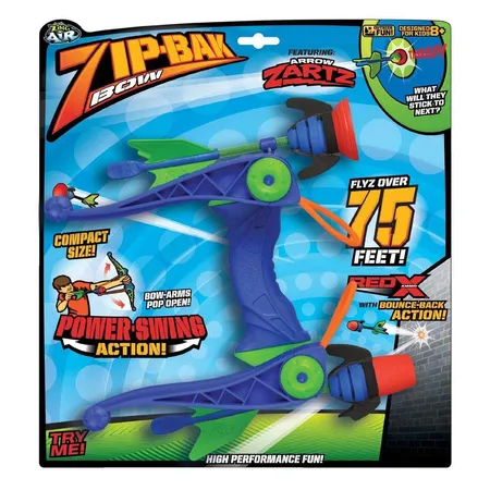 Zing Air 33023 Zip-Bak Mini Bogen mit 2 Pfeilen