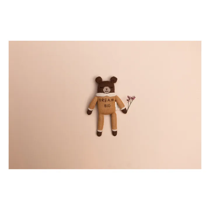 Main Sauvage Doudou ours Dream Big Main Sauvage X Smallable | Ocre