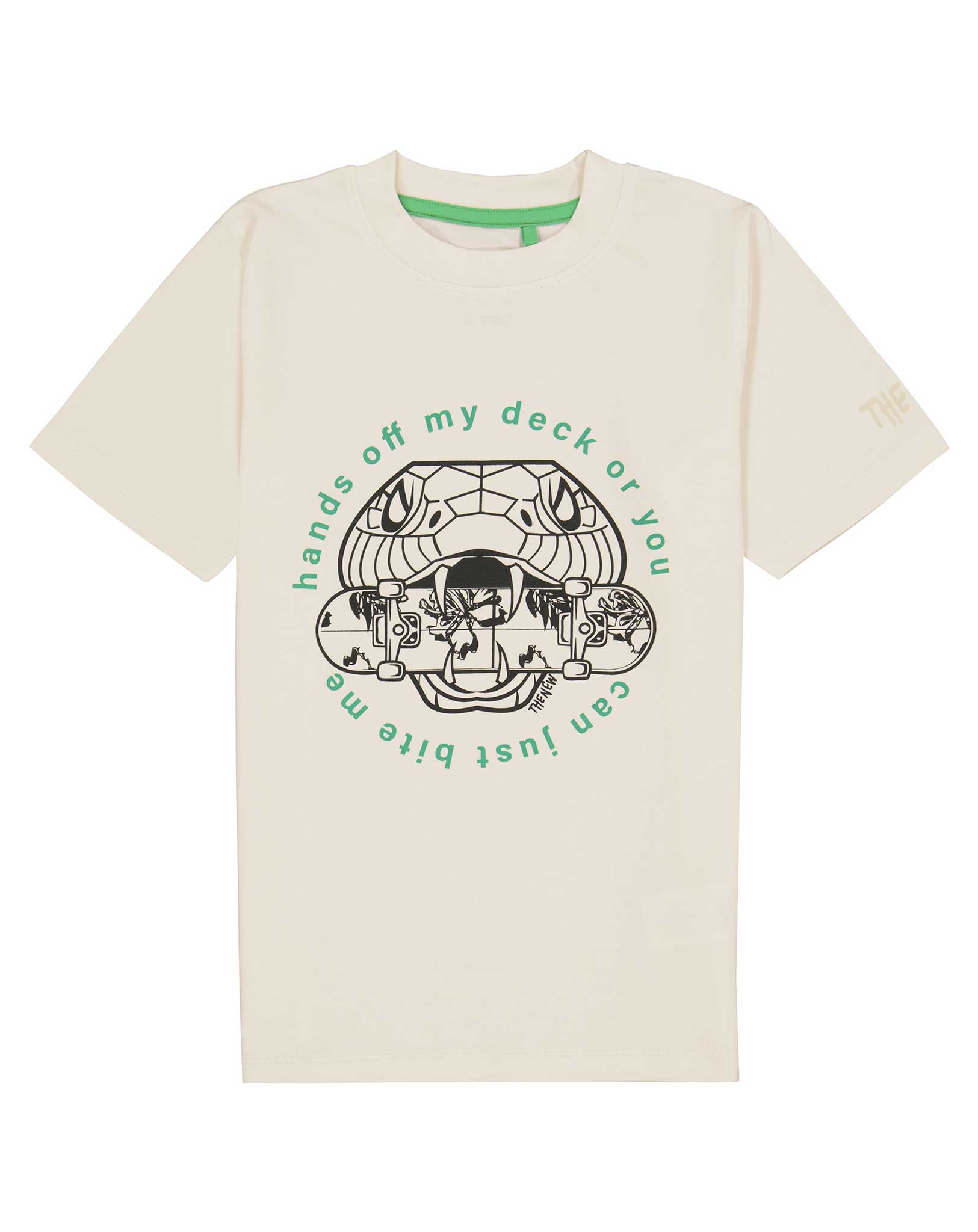 T-Shirt JINO in white swan