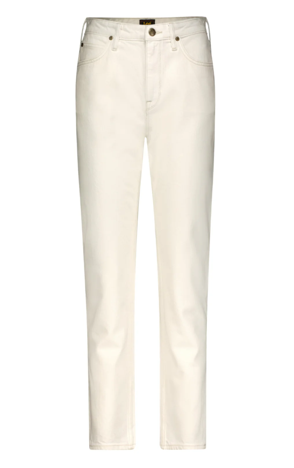 Lee  Carol striaght leg jeans - Concrete White