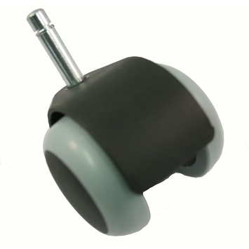 Zwenkwiel kunststof met stiftbevestiging Ø 50 mm max. 40 kg