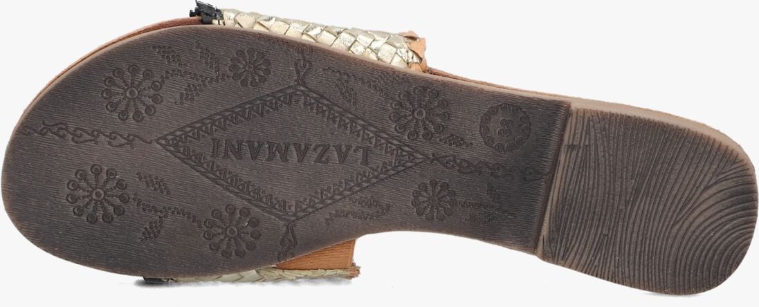 LAZAMANI gouden lazamani slippers 33.486