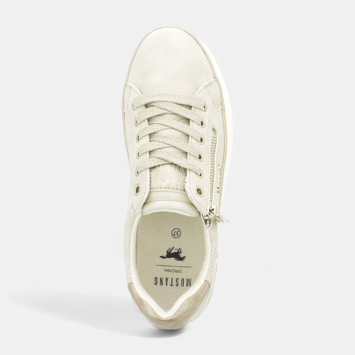 Baskets basses Femme beige