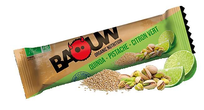BAOUW - BARRE QUINOA / PISTACHE / CITRON VERT BIO