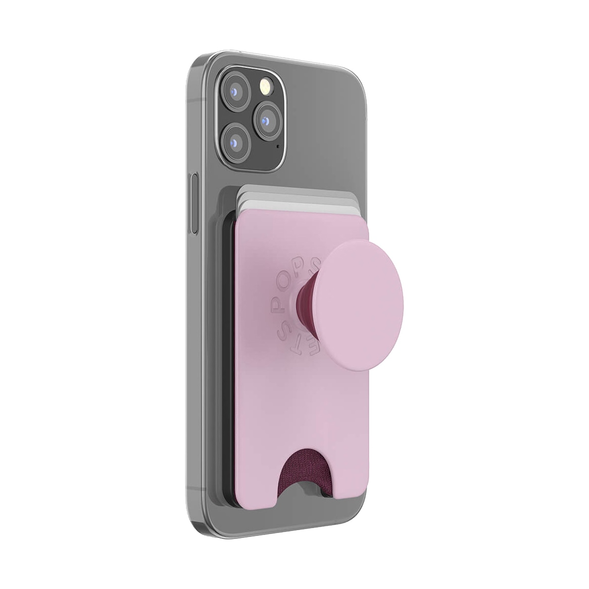 Popsockets PopWallet+ for MagSafe Blush Pink
