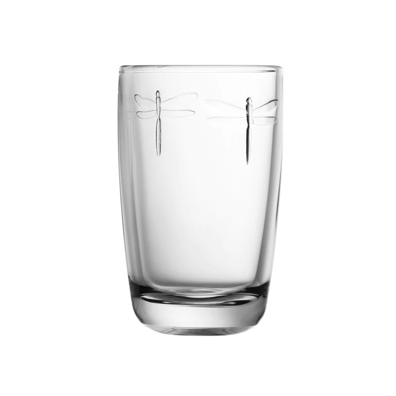 Lot de 6 long drinks, LIBELLULES La Rochère