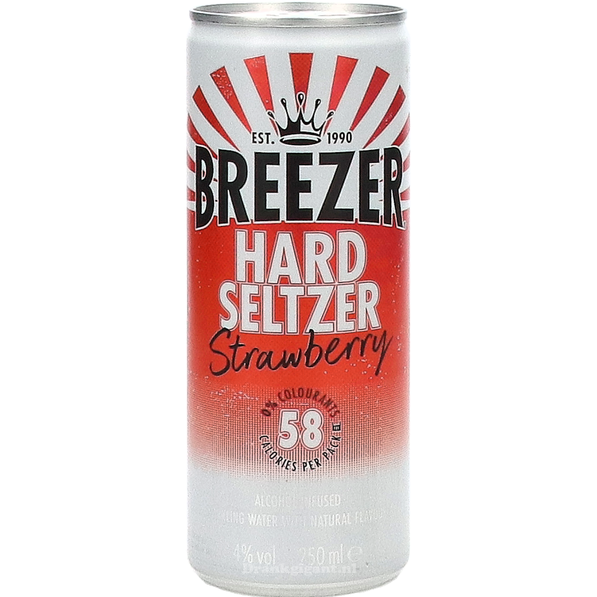 Bacardi Breezer Hard Seltzer Strawberry 25 cl