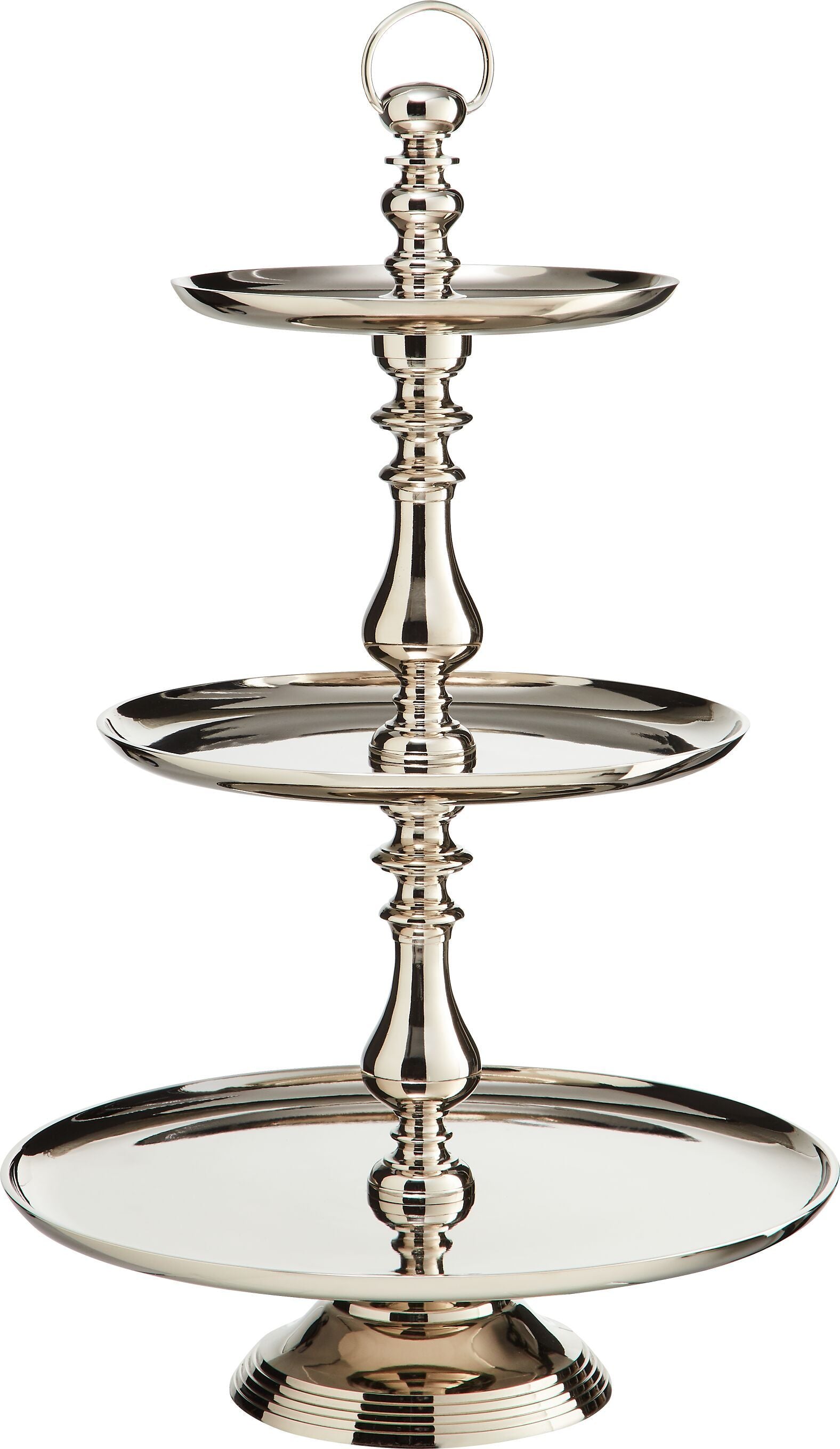 Etagere - Silber / H: 71.0 cm