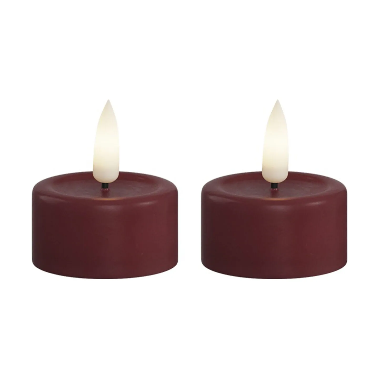 Deluxe Homeart Real Flame LED Fyrfadslys - 2 stk.