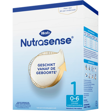 Hero Nutrasense 1 0-6 Maanden Volledige Zuigelingenvoeding 2 x 350 g