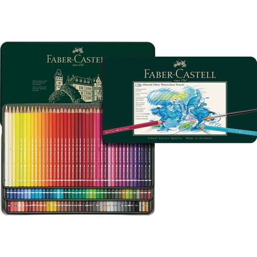 FABER-CASTELL Albrecht Dürer Aquarellstifte im Metall-Etui