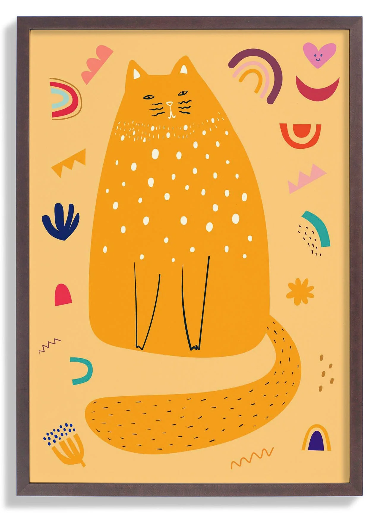 Gelbe Katze