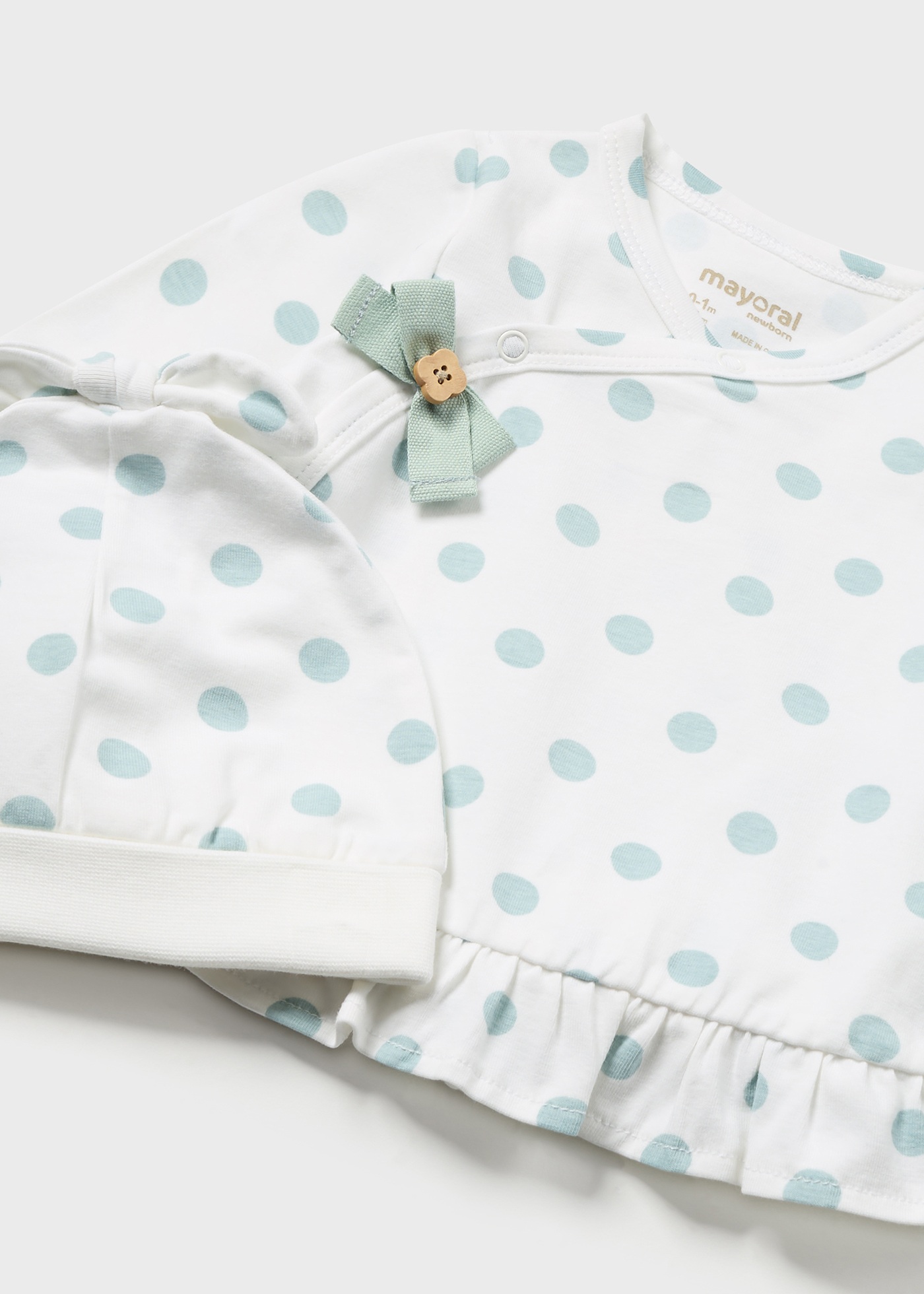Conjunto de 3 peças Better Cotton para recém-nascidos, Nectar