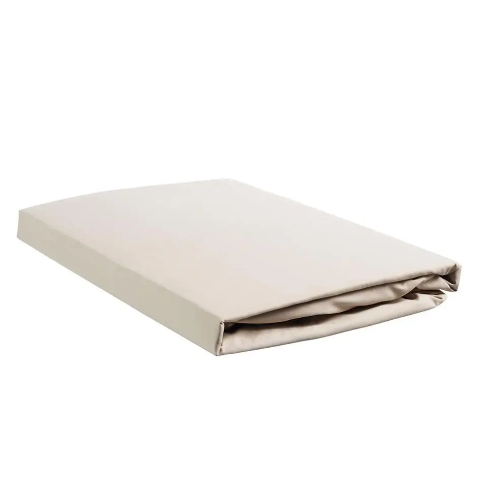 Ambiante Hoeslaken Katoen Sand-1-persoons (80x200 cm)