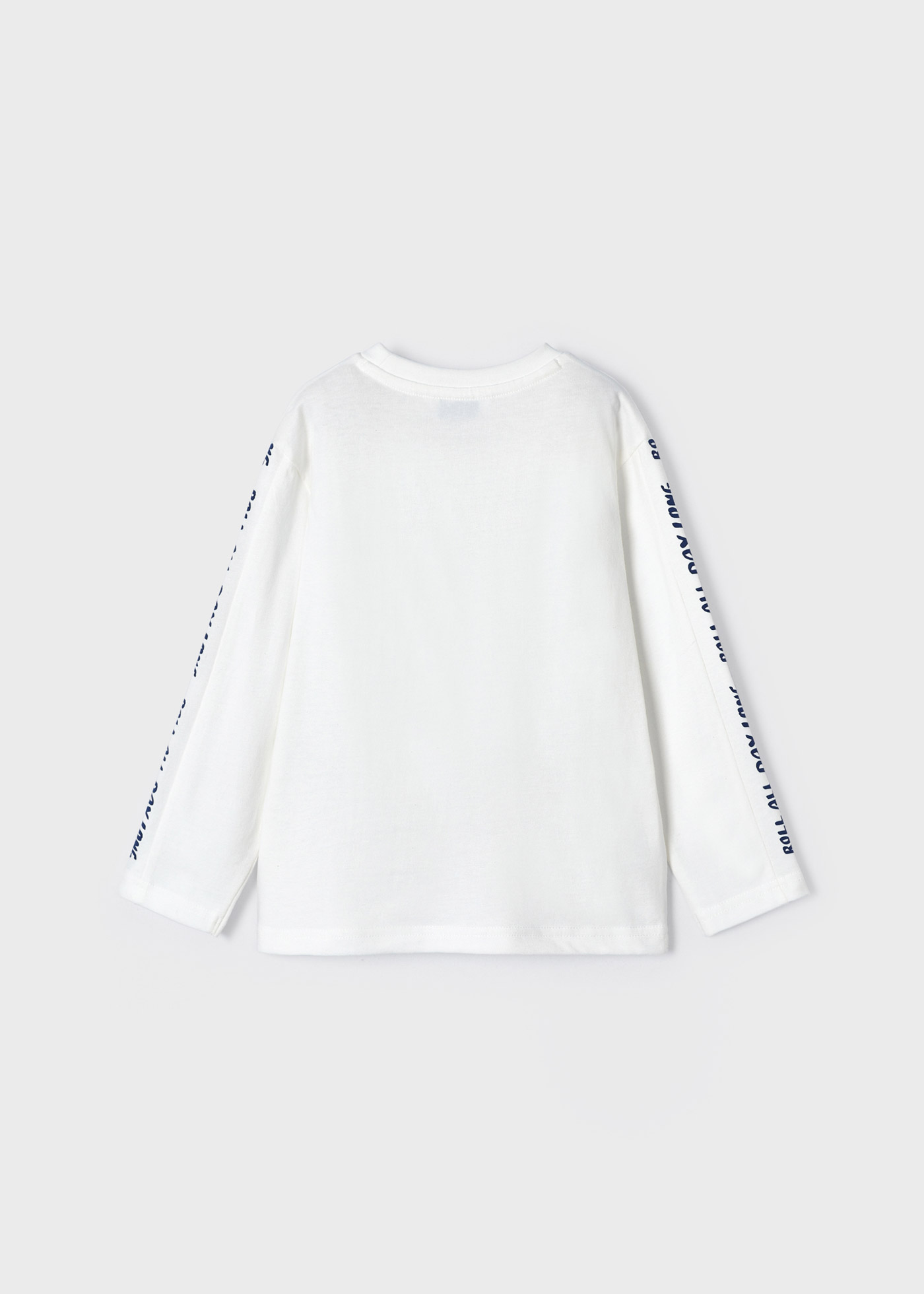 Camiseta Better Cotton com estampa em relevo para meninos