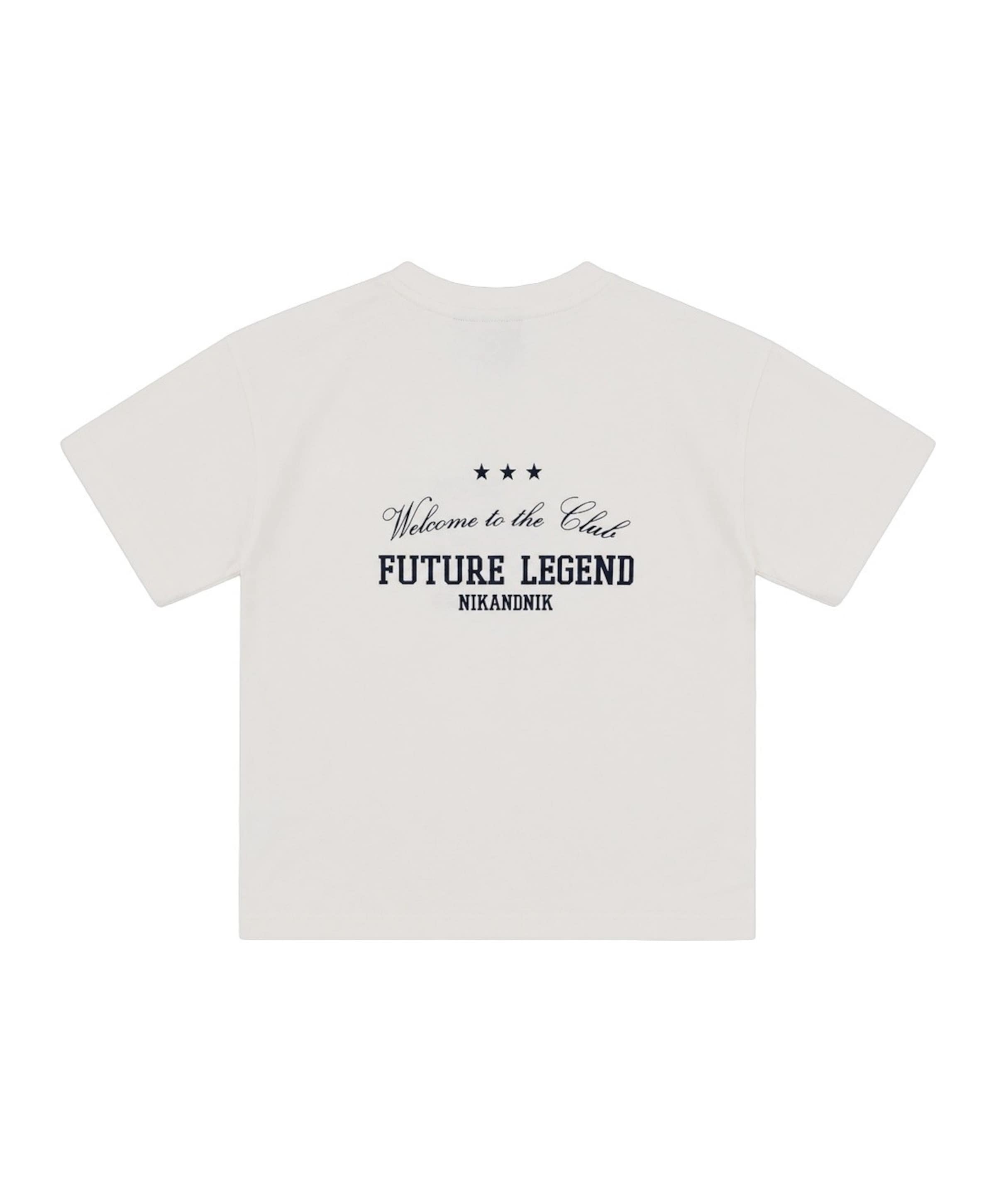 NIK & NIK Meisjes T-shirt ecru