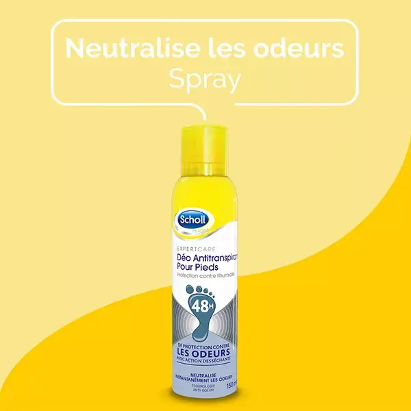 Desodorante Antitranspirante para os Pés Scholl Expert Care 48h 150ml