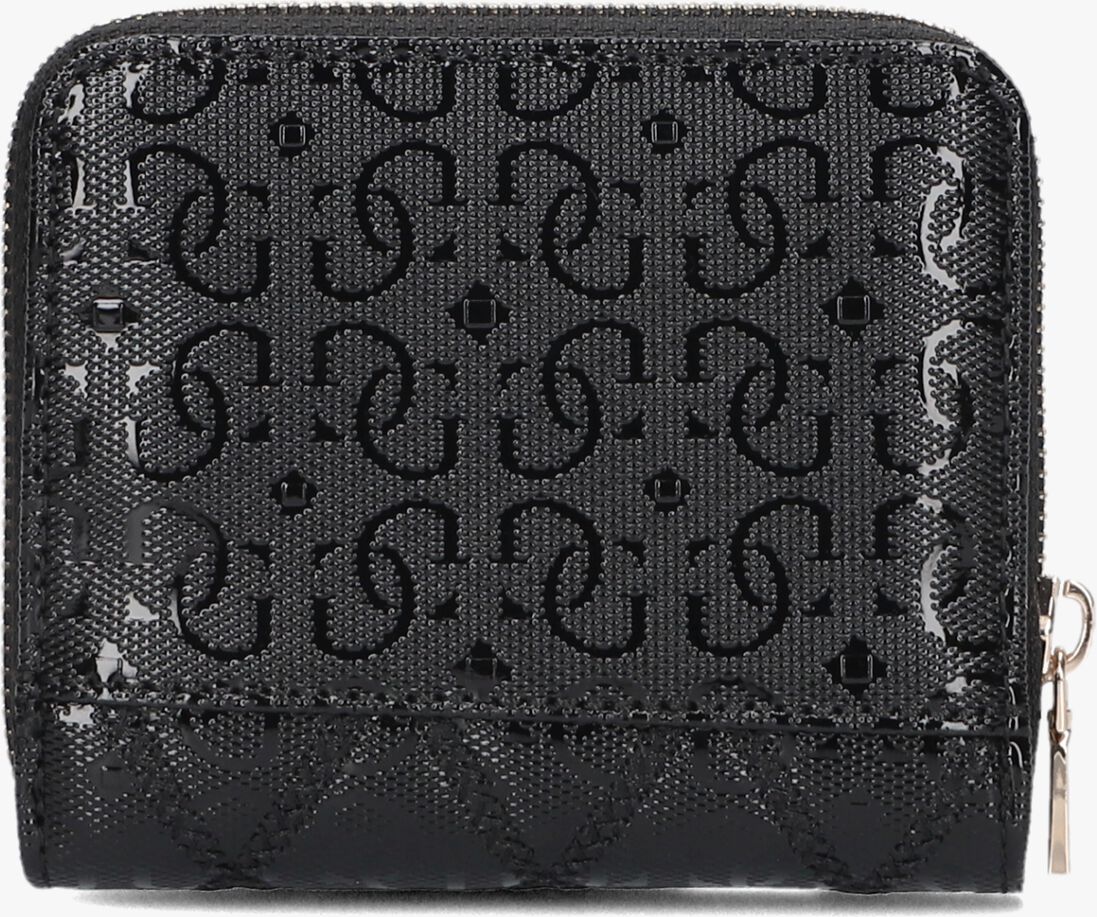 GUESS zwarte guess portemonnee adi slg small zip around