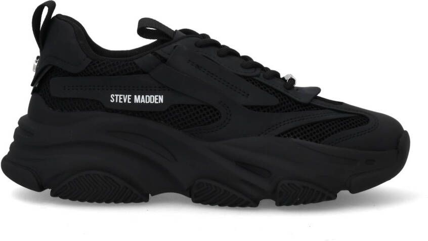 Steve Madden Possession-E Sneaker Dames Casual Schoenen Zwart Dames
