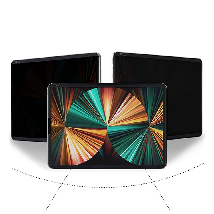 Samsung Galaxy Tab S10 FE  Plus Privacy Vollbild Panzer Display Schutzfolie Papier-Textur (Paper-Feel)