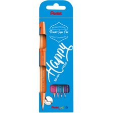 Arts Stylo feutre Brush Sign Pen, étui de 4, Colour