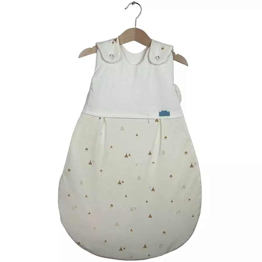 hibboux® Spannbetttuch Soft Beige
