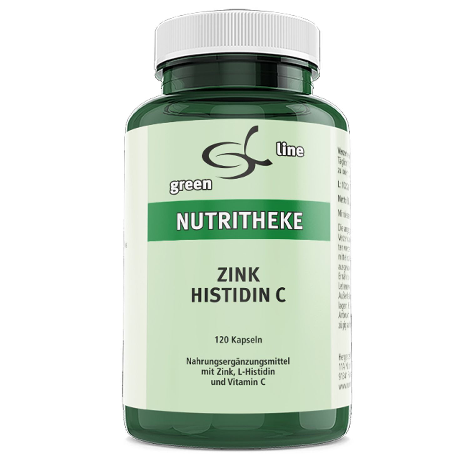 green line NUTRITHEKE ZINK HISTIDIN C