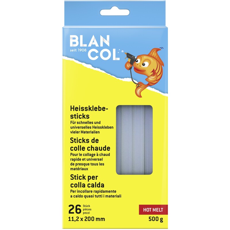 Blancol Heissklebesticks PROFI, 26 Stück, weiss