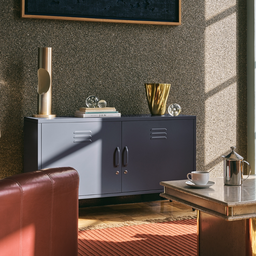 Popstrukt TV meubel Sugar Cube - Carbon Grey