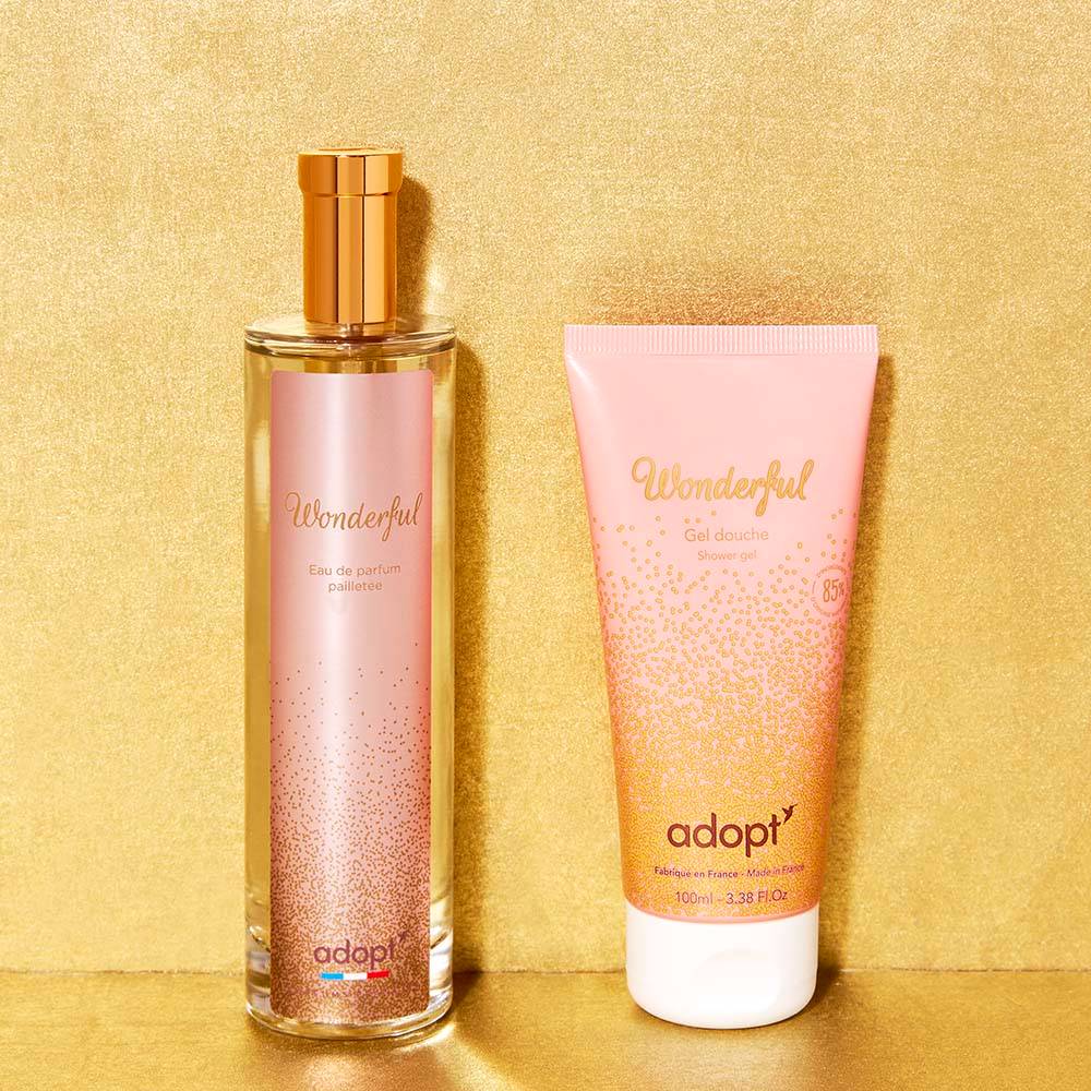 Wonderful - Coffret eau de parfum 100ml + gel douche