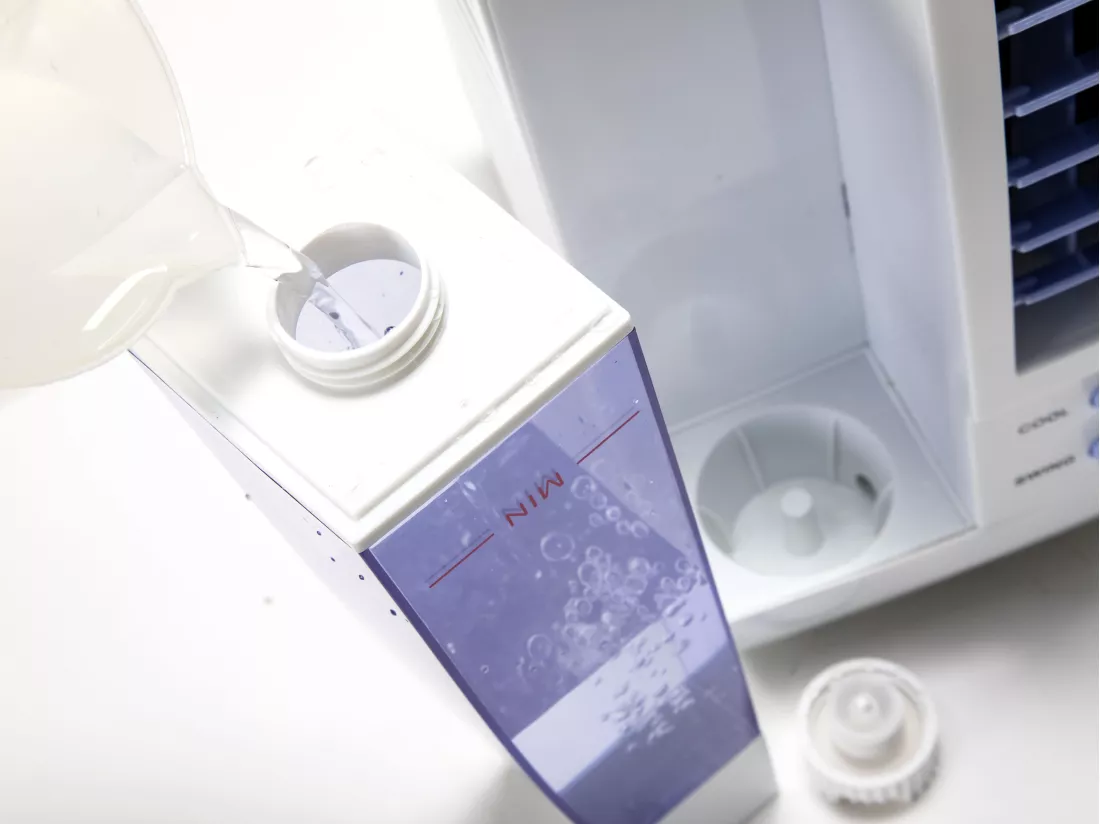 Rafraichisseur d'air par évaporation à débit élevé 3 vitesses