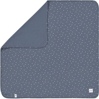 Lässig Interlock Teppe 80x80, Triangle Blue