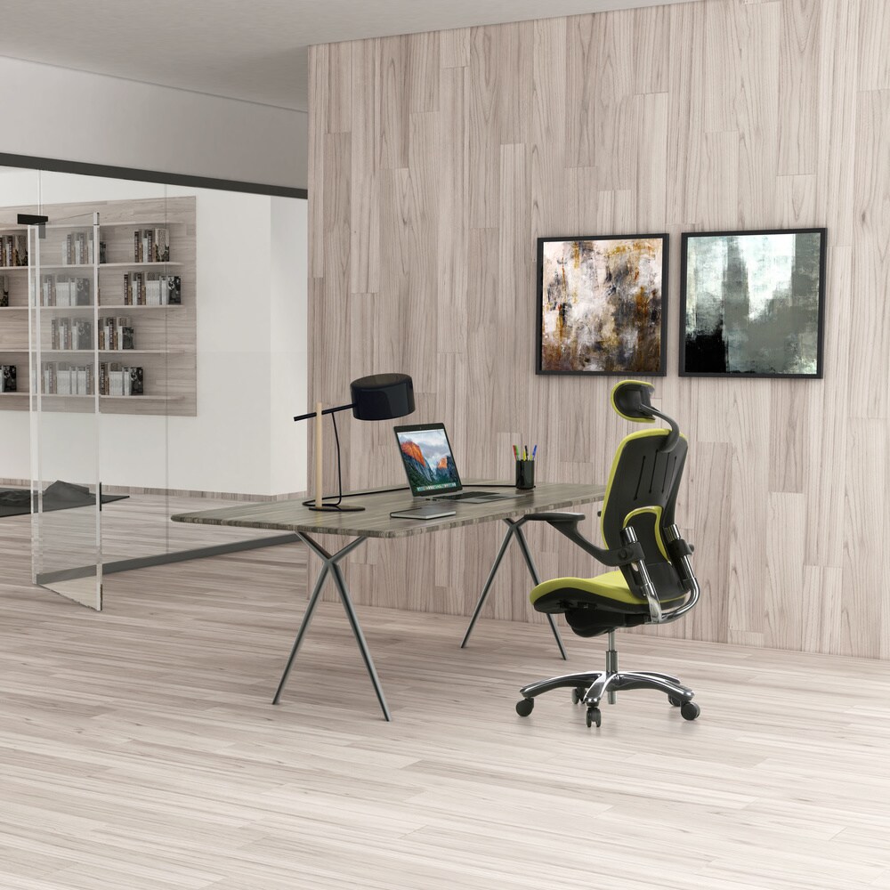 High End Bürostuhl VAPOR LUX Stoff mit Armlehnen (höhenverstellbar) hjh OFFICE